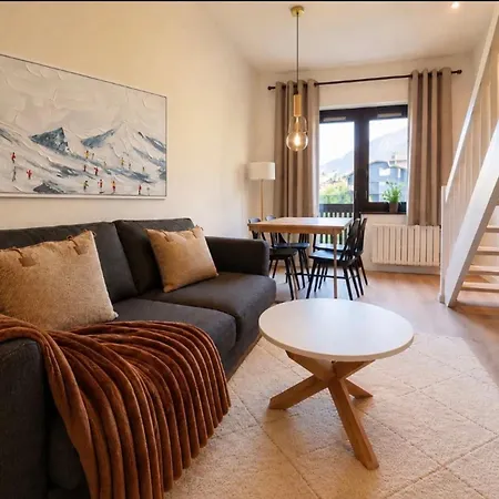 公寓 Appt In Mont Blanc View And Parking 霞慕尼
